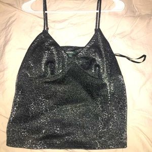 Sparkly tank top